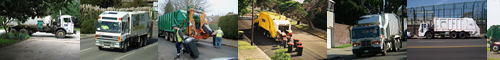 [garbage truck] ごみ収集車, 清掃車, せいそうしゃ, ゴミしゅうしゅうしゃ, ゴミ収集車, パッカー車, 塵芥車, 破砕車, 集塵車
