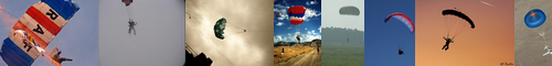 [parachute] 落下傘, パラシュート, らっかさん, シューター, シュート, パラシュートで降下する, 傘